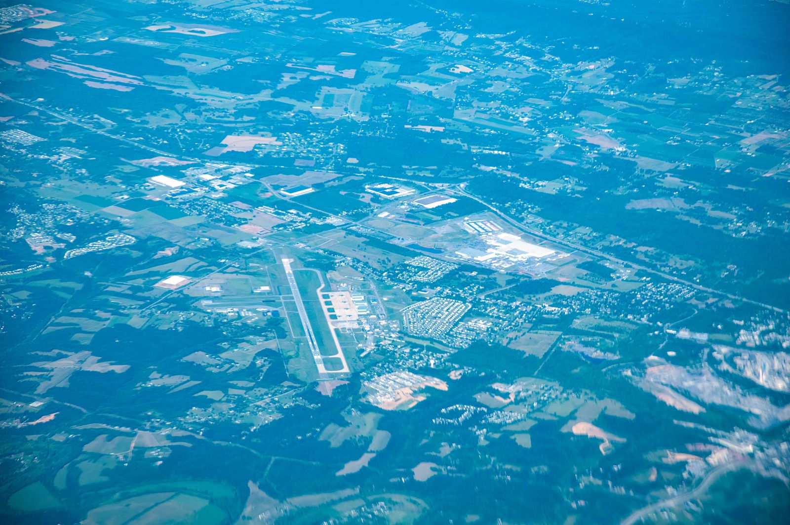 aerial view of Andrews air force base