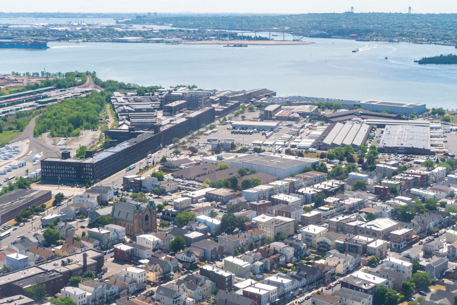 aerial view of Linden