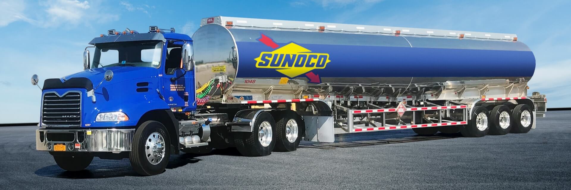 Sunoco fuel truck