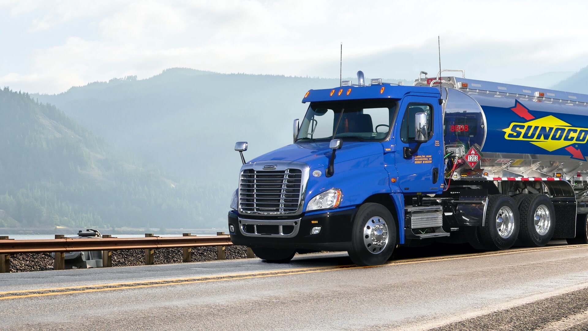 Sunoco fuel truck